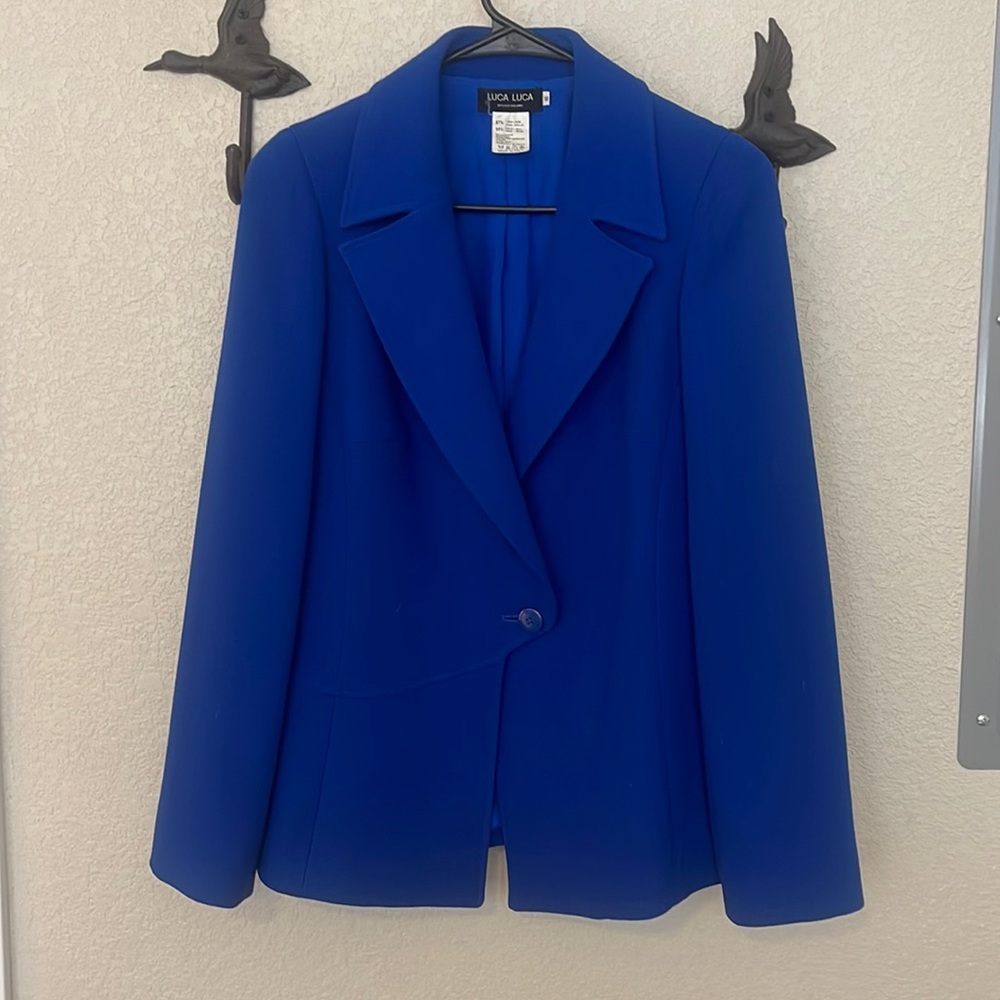 Vintage LUCA LUCA by Luca Orlandi True Blue Blazer. Size 46.